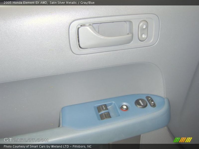 Satin Silver Metallic / Gray/Blue 2005 Honda Element EX AWD
