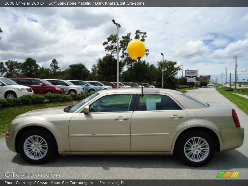 Light Sandstone Metallic / Dark Khaki/Light Graystone 2008 Chrysler 300 LX
