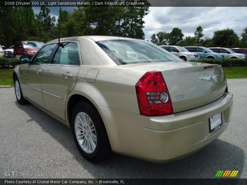 Light Sandstone Metallic / Dark Khaki/Light Graystone 2008 Chrysler 300 LX