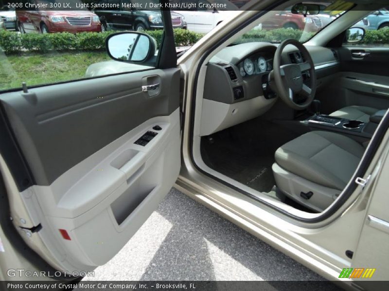 Light Sandstone Metallic / Dark Khaki/Light Graystone 2008 Chrysler 300 LX