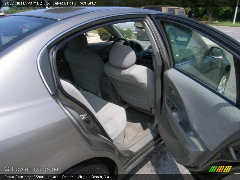 Velvet Beige / Frost Gray 2002 Nissan Altima 2.5 S