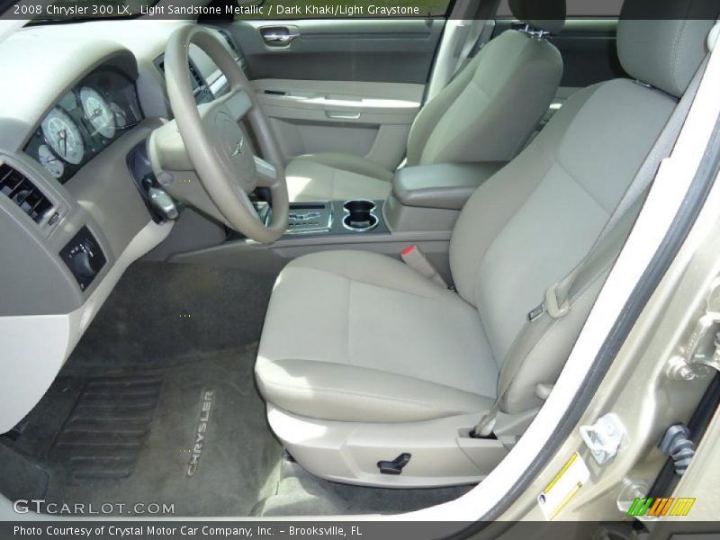 Light Sandstone Metallic / Dark Khaki/Light Graystone 2008 Chrysler 300 LX