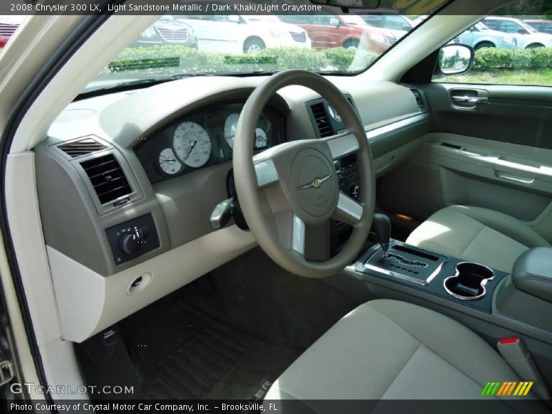 Light Sandstone Metallic / Dark Khaki/Light Graystone 2008 Chrysler 300 LX