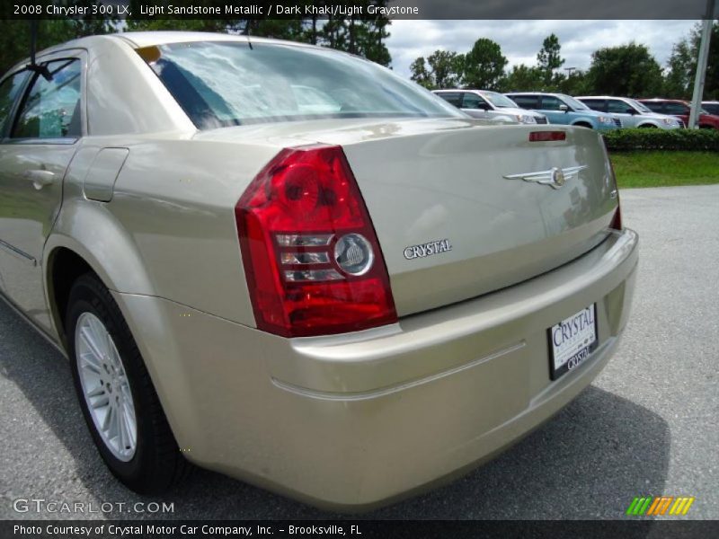 Light Sandstone Metallic / Dark Khaki/Light Graystone 2008 Chrysler 300 LX