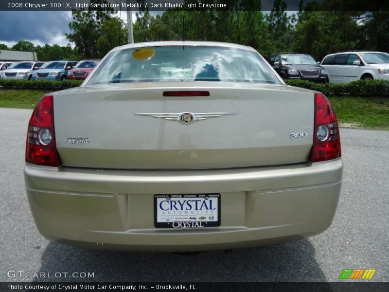 Light Sandstone Metallic / Dark Khaki/Light Graystone 2008 Chrysler 300 LX
