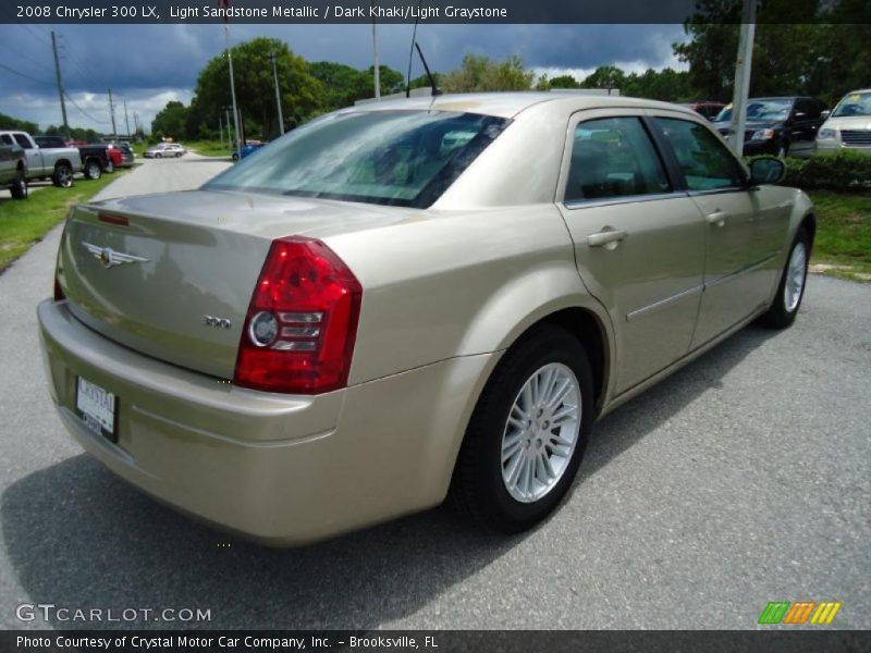 Light Sandstone Metallic / Dark Khaki/Light Graystone 2008 Chrysler 300 LX