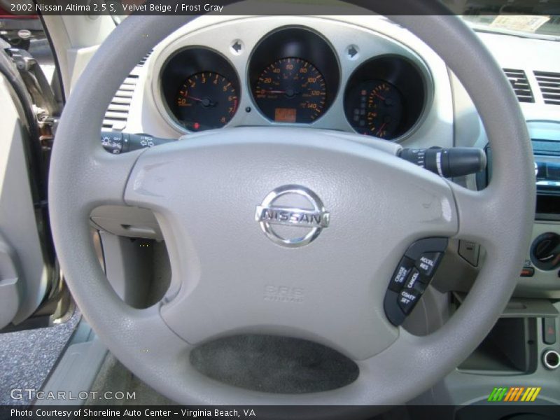 Velvet Beige / Frost Gray 2002 Nissan Altima 2.5 S