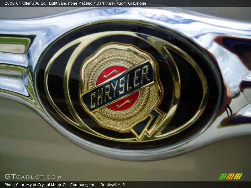 Light Sandstone Metallic / Dark Khaki/Light Graystone 2008 Chrysler 300 LX
