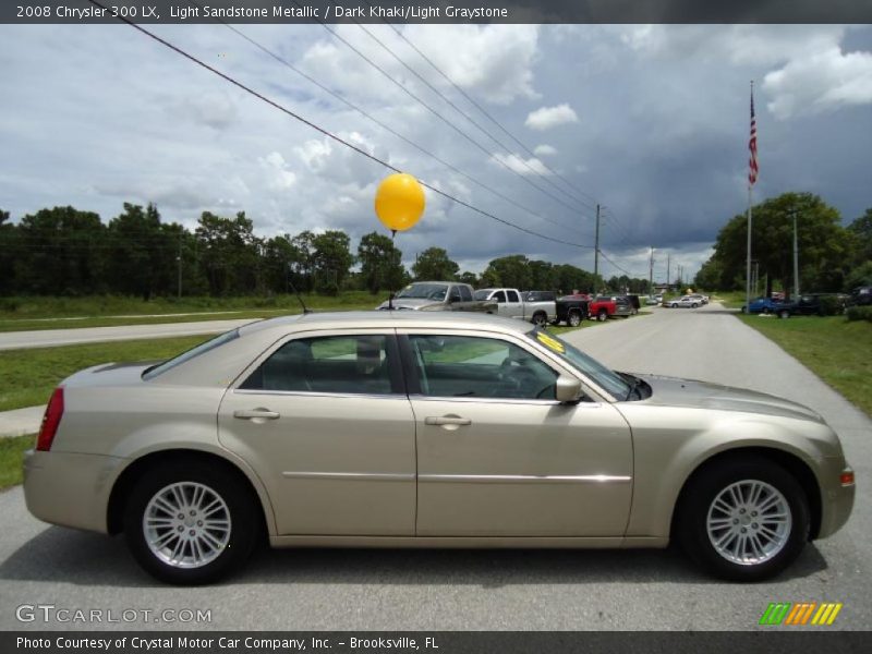 Light Sandstone Metallic / Dark Khaki/Light Graystone 2008 Chrysler 300 LX
