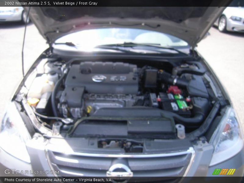 Velvet Beige / Frost Gray 2002 Nissan Altima 2.5 S