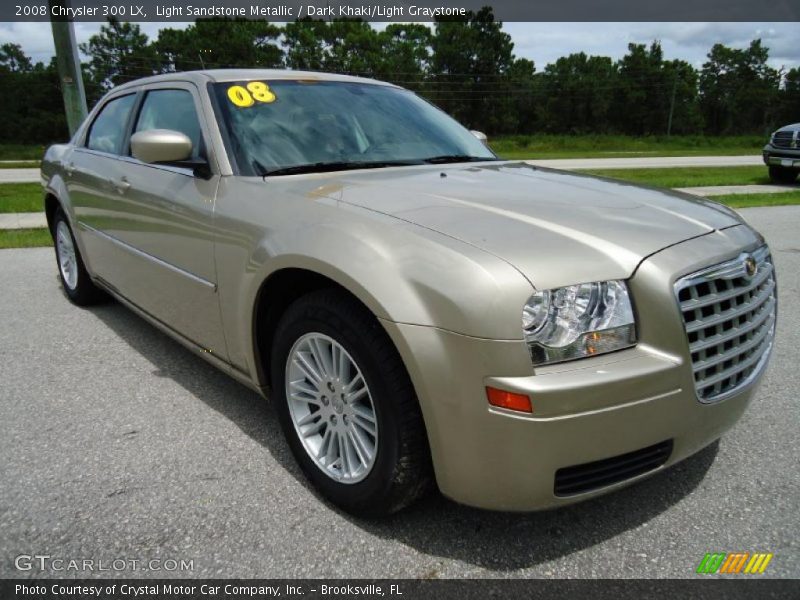 Light Sandstone Metallic / Dark Khaki/Light Graystone 2008 Chrysler 300 LX