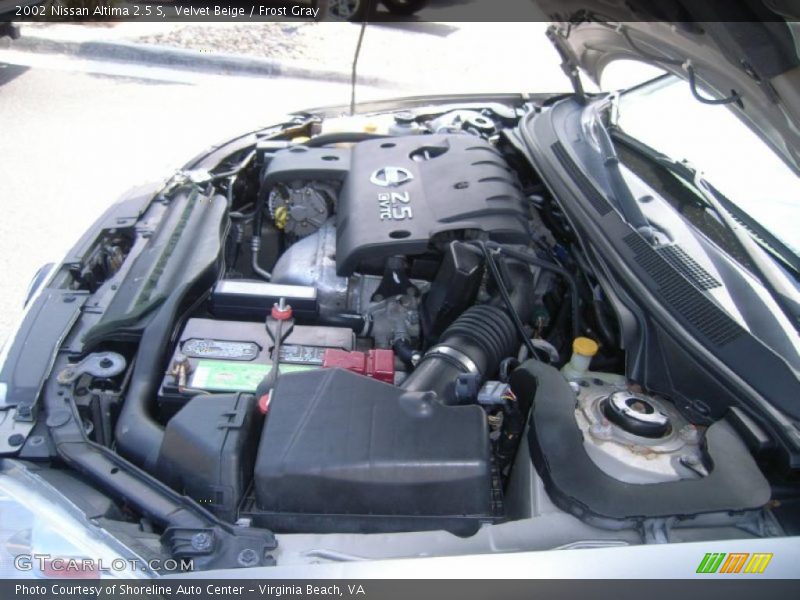 Velvet Beige / Frost Gray 2002 Nissan Altima 2.5 S