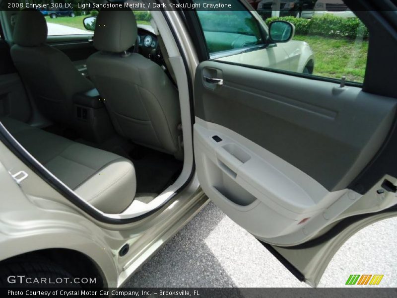 Light Sandstone Metallic / Dark Khaki/Light Graystone 2008 Chrysler 300 LX