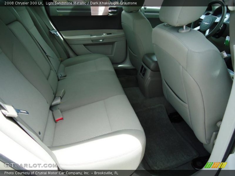 Light Sandstone Metallic / Dark Khaki/Light Graystone 2008 Chrysler 300 LX