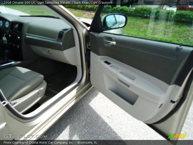 Light Sandstone Metallic / Dark Khaki/Light Graystone 2008 Chrysler 300 LX