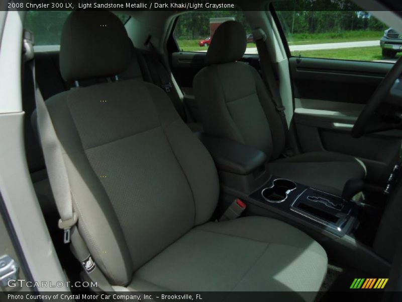 Light Sandstone Metallic / Dark Khaki/Light Graystone 2008 Chrysler 300 LX