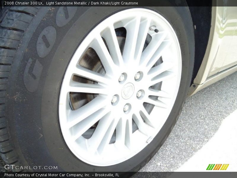 Light Sandstone Metallic / Dark Khaki/Light Graystone 2008 Chrysler 300 LX