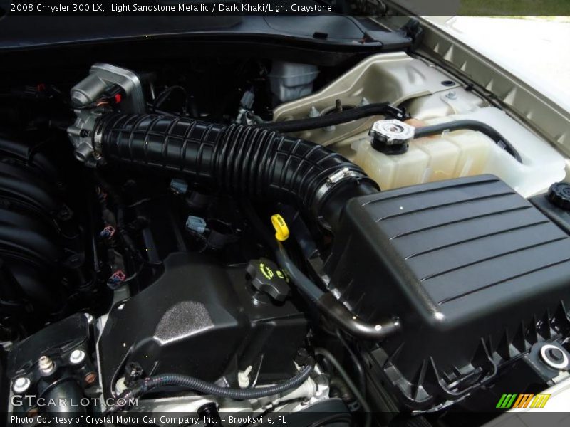 Light Sandstone Metallic / Dark Khaki/Light Graystone 2008 Chrysler 300 LX