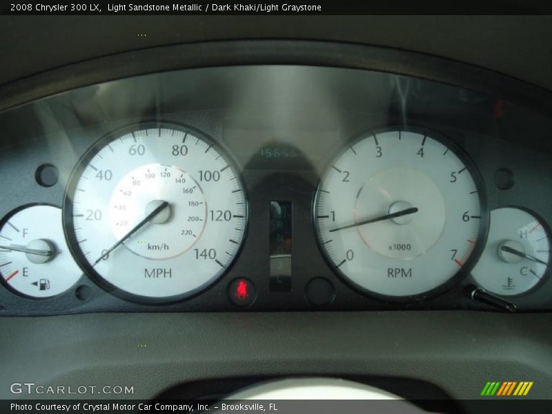 Light Sandstone Metallic / Dark Khaki/Light Graystone 2008 Chrysler 300 LX