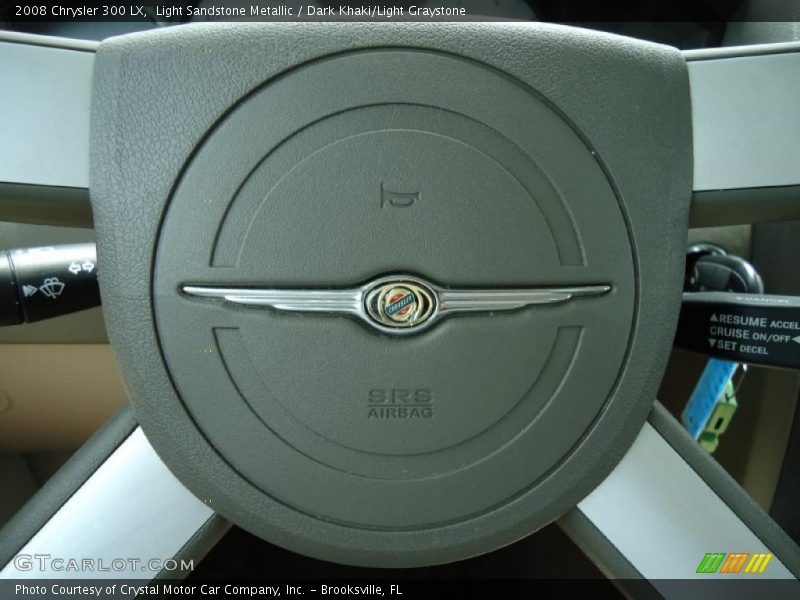 Light Sandstone Metallic / Dark Khaki/Light Graystone 2008 Chrysler 300 LX