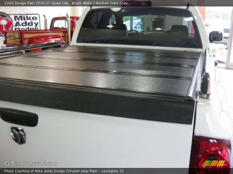 Bright White / Medium Slate Gray 2009 Dodge Ram 2500 ST Quad Cab