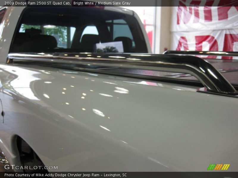 Bright White / Medium Slate Gray 2009 Dodge Ram 2500 ST Quad Cab