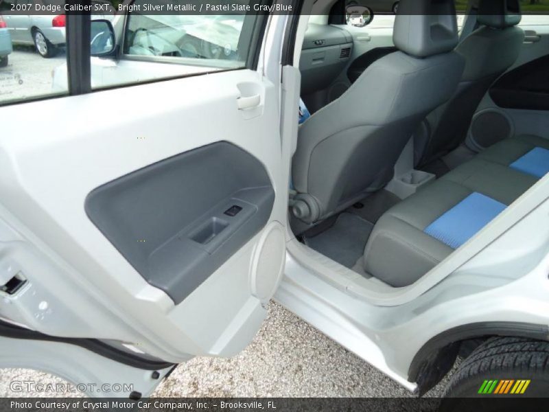 Bright Silver Metallic / Pastel Slate Gray/Blue 2007 Dodge Caliber SXT