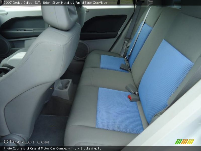 Bright Silver Metallic / Pastel Slate Gray/Blue 2007 Dodge Caliber SXT