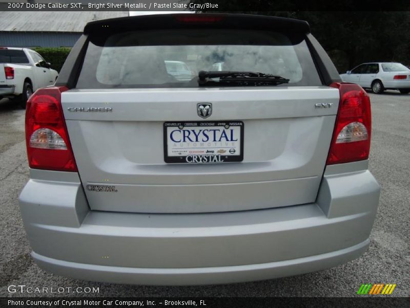 Bright Silver Metallic / Pastel Slate Gray/Blue 2007 Dodge Caliber SXT