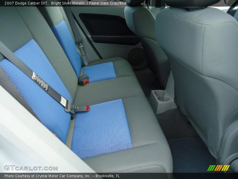Bright Silver Metallic / Pastel Slate Gray/Blue 2007 Dodge Caliber SXT