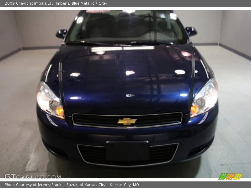 Imperial Blue Metallic / Gray 2009 Chevrolet Impala LT