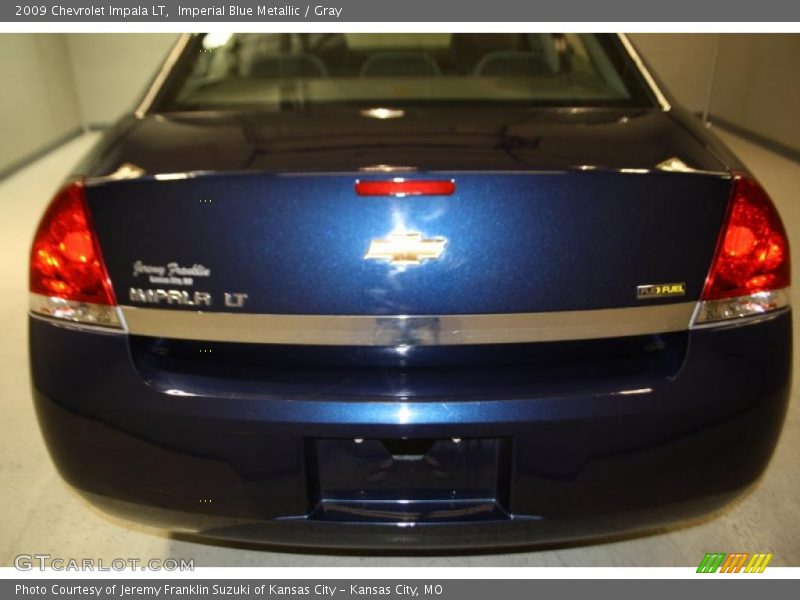 Imperial Blue Metallic / Gray 2009 Chevrolet Impala LT