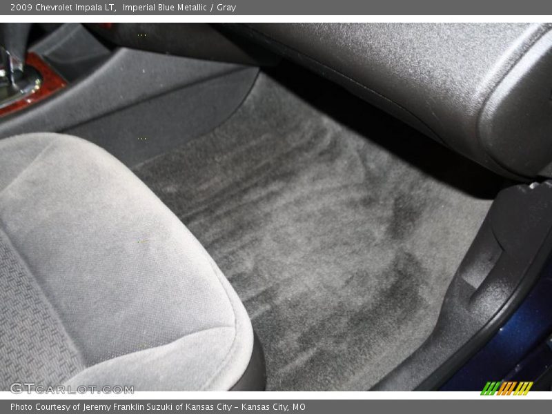 Imperial Blue Metallic / Gray 2009 Chevrolet Impala LT