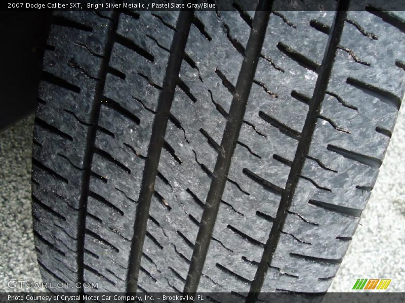 Bright Silver Metallic / Pastel Slate Gray/Blue 2007 Dodge Caliber SXT