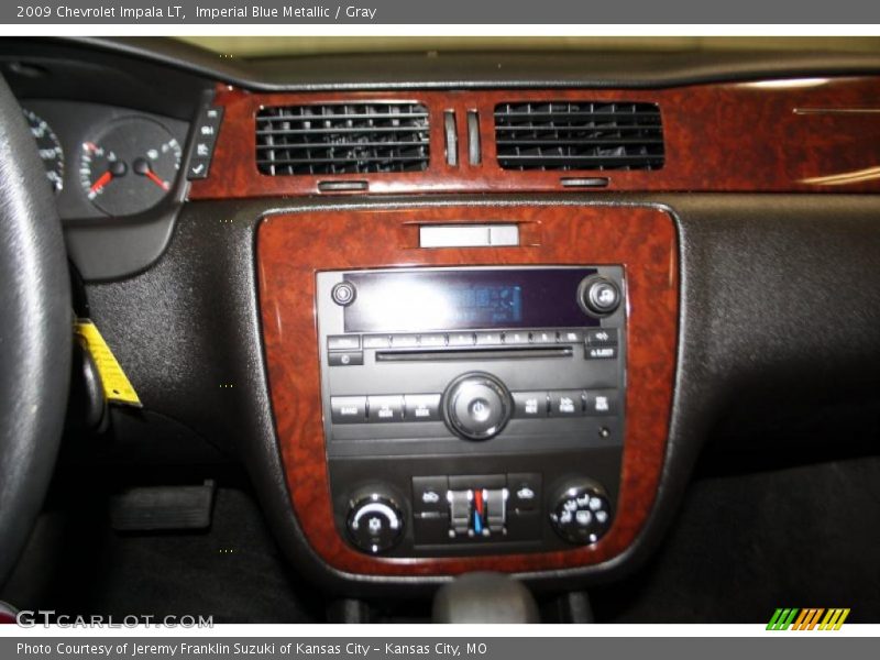 Imperial Blue Metallic / Gray 2009 Chevrolet Impala LT