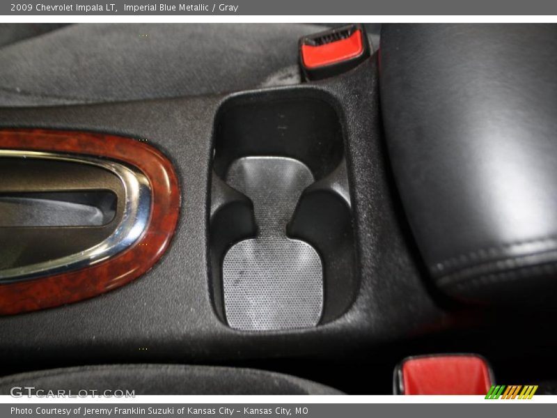 Imperial Blue Metallic / Gray 2009 Chevrolet Impala LT