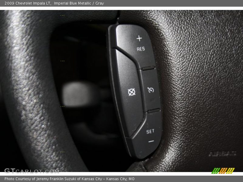 Imperial Blue Metallic / Gray 2009 Chevrolet Impala LT