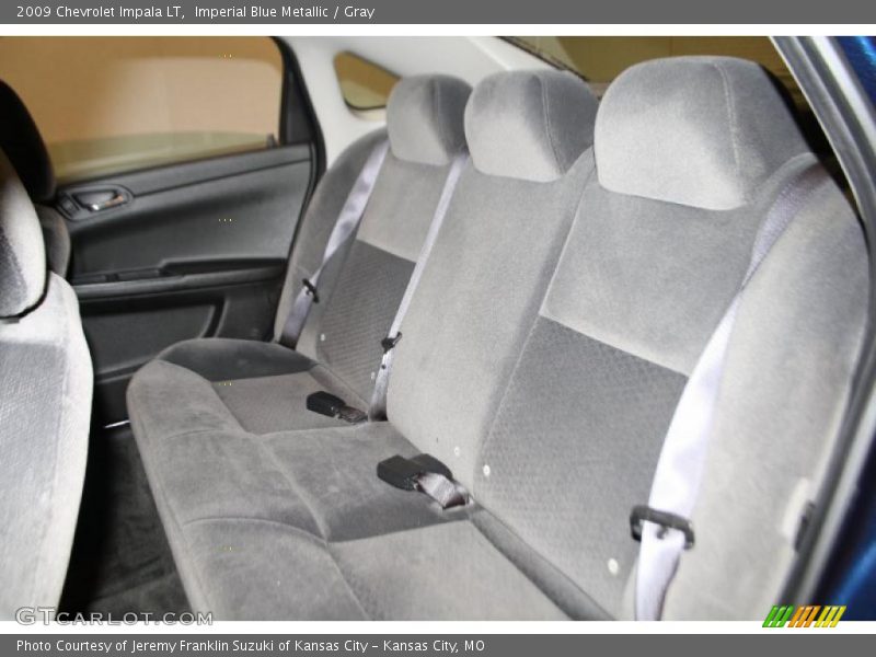 Imperial Blue Metallic / Gray 2009 Chevrolet Impala LT