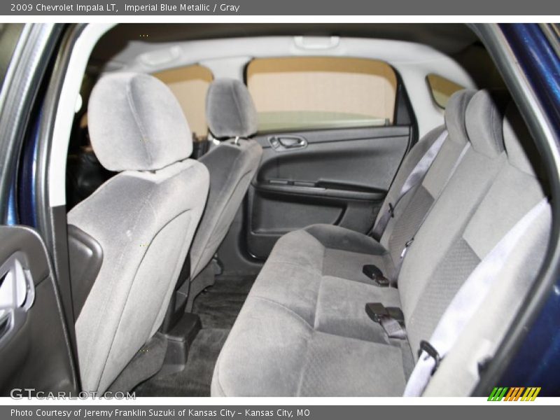 Imperial Blue Metallic / Gray 2009 Chevrolet Impala LT