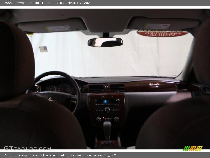 Imperial Blue Metallic / Gray 2009 Chevrolet Impala LT