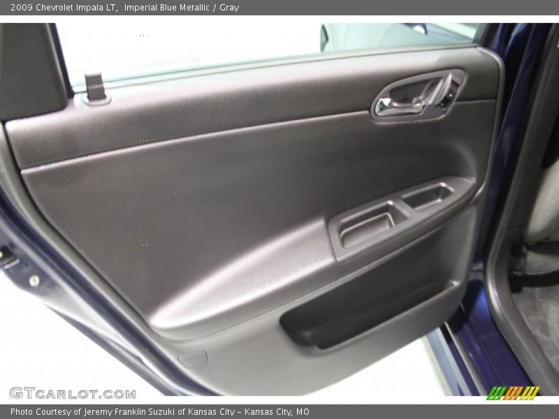 Imperial Blue Metallic / Gray 2009 Chevrolet Impala LT