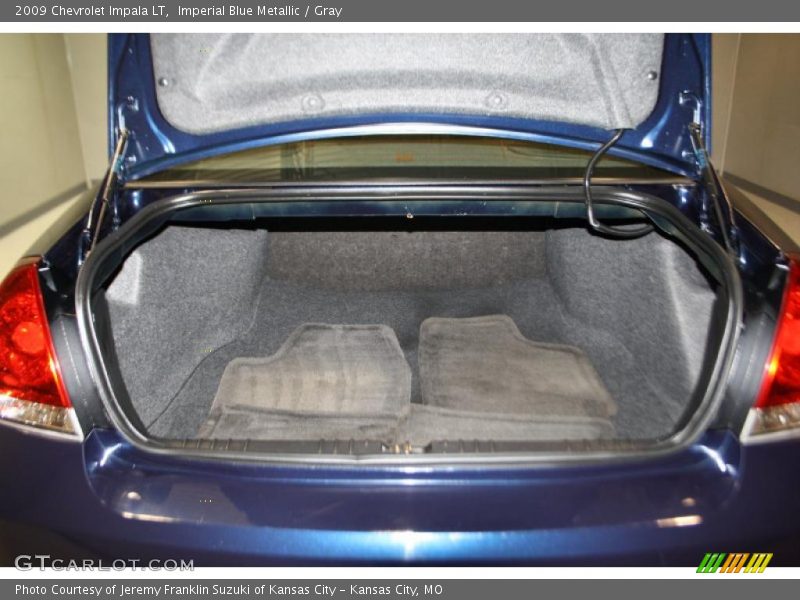 Imperial Blue Metallic / Gray 2009 Chevrolet Impala LT