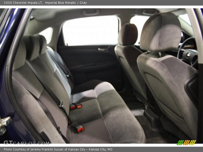 Imperial Blue Metallic / Gray 2009 Chevrolet Impala LT