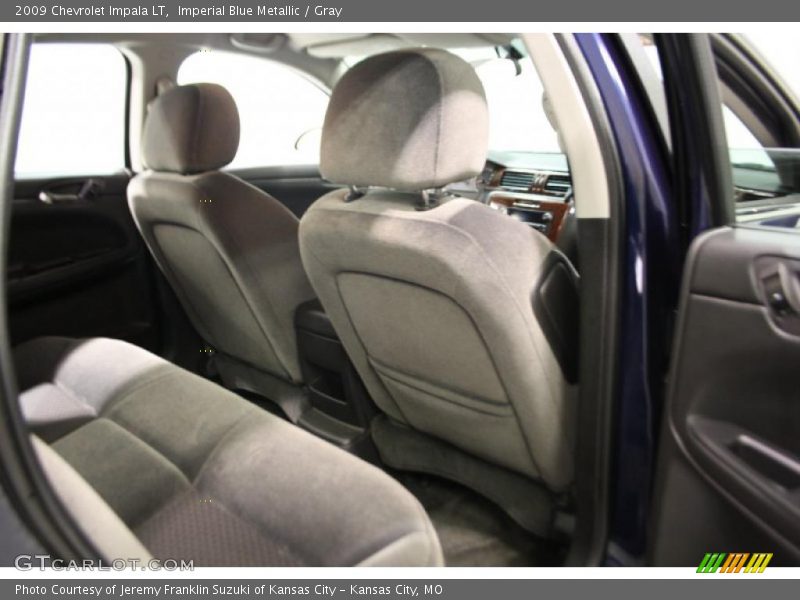 Imperial Blue Metallic / Gray 2009 Chevrolet Impala LT