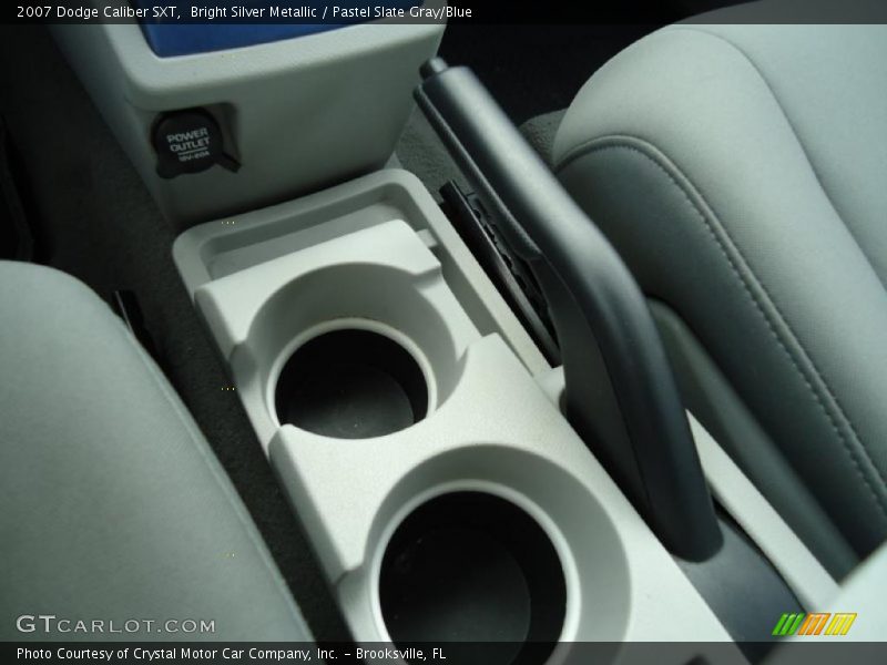 Bright Silver Metallic / Pastel Slate Gray/Blue 2007 Dodge Caliber SXT