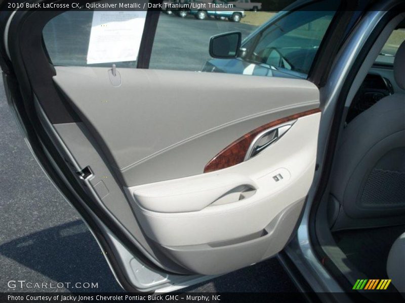 Quicksilver Metallic / Dark Titanium/Light Titanium 2010 Buick LaCrosse CX