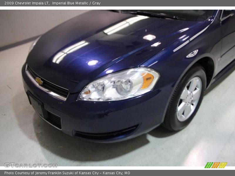 Imperial Blue Metallic / Gray 2009 Chevrolet Impala LT