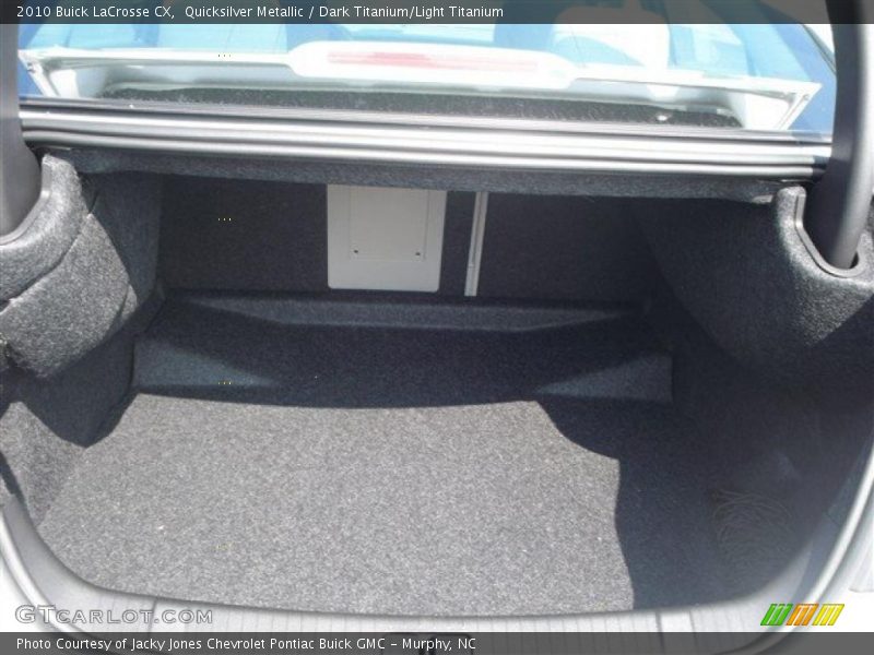 Quicksilver Metallic / Dark Titanium/Light Titanium 2010 Buick LaCrosse CX