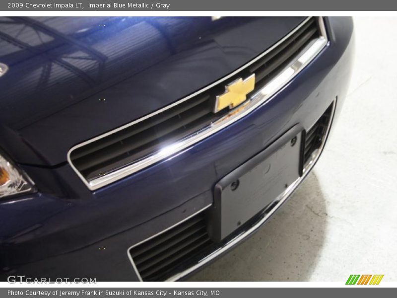 Imperial Blue Metallic / Gray 2009 Chevrolet Impala LT