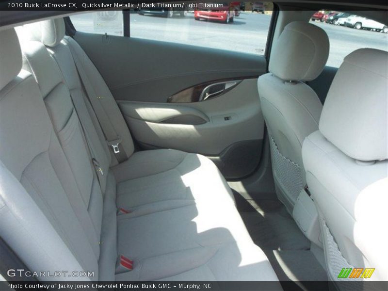 Quicksilver Metallic / Dark Titanium/Light Titanium 2010 Buick LaCrosse CX